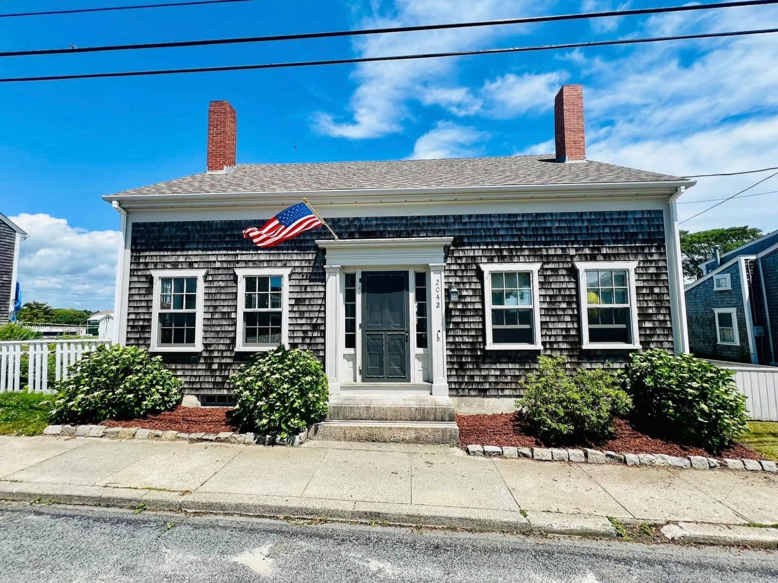 2042 Main Road, the Long family colonial at Westport Point